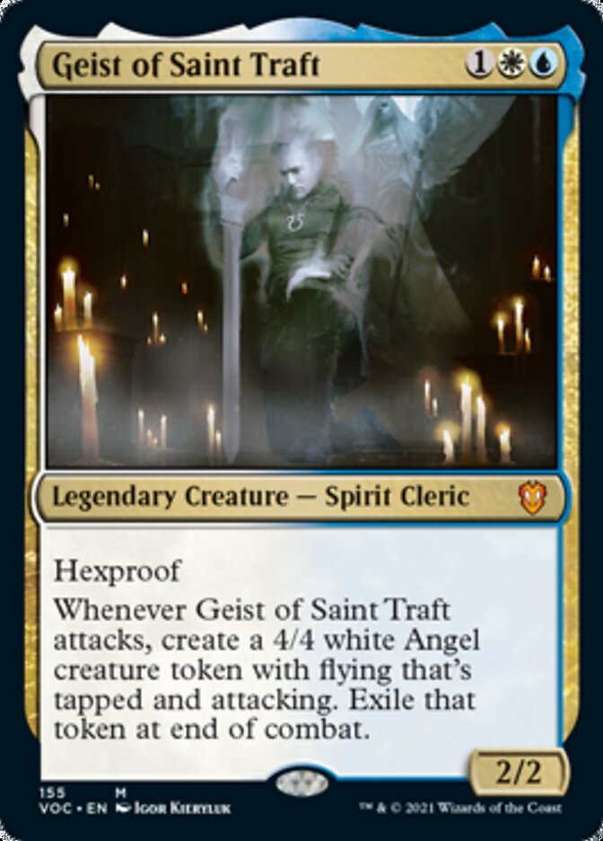 Geist of Saint Traft [Innistrad: Crimson Vow Commander] | Gamers Paradise