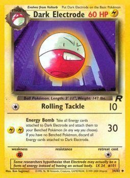 Dark Electrode (34/82) [Team Rocket Unlimited] | Gamers Paradise