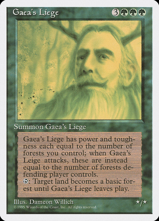 Gaea's Liege [Fourth Edition] | Gamers Paradise