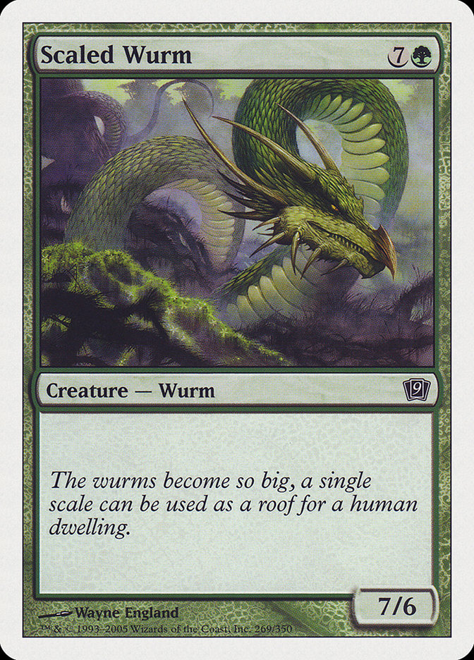 Scaled Wurm [Ninth Edition] | Gamers Paradise