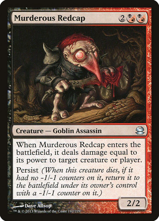 Murderous Redcap [Modern Masters] | Gamers Paradise