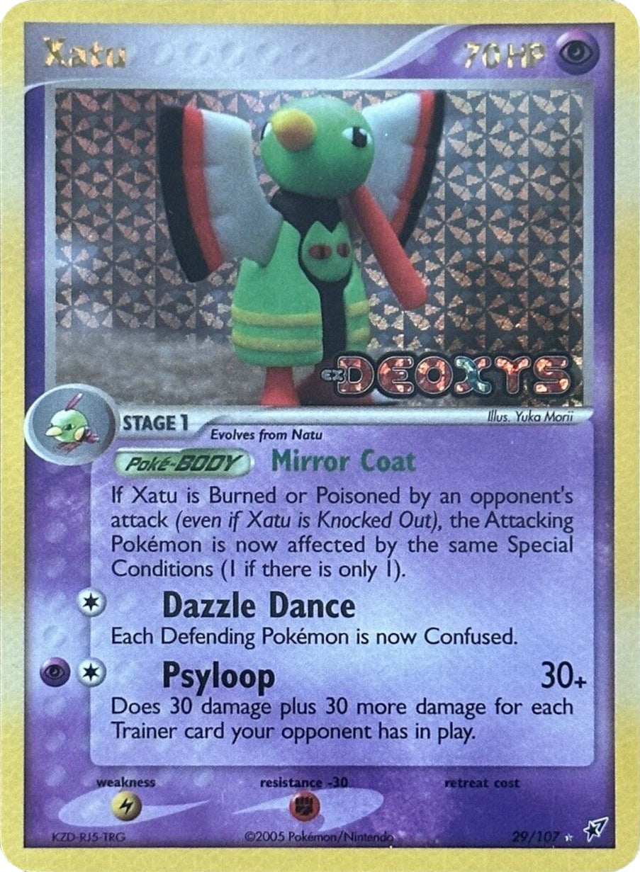 Xatu (29/107) (Stamped) [EX: Deoxys] | Gamers Paradise