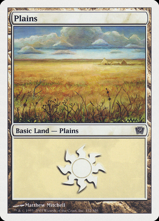 Plains (332) [Ninth Edition] | Gamers Paradise