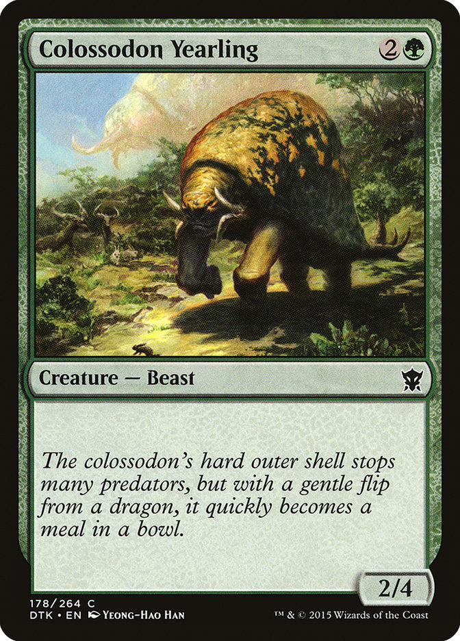 Colossodon Yearling [Dragons of Tarkir] | Gamers Paradise