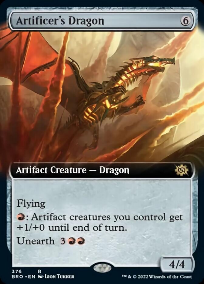 Artificer's Dragon (Extended Art) [The Brothers' War] | Gamers Paradise