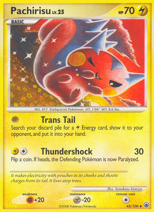 Pachirisu (43/100) [Diamond & Pearl: Majestic Dawn] | Gamers Paradise