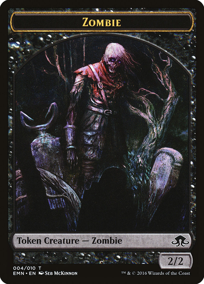 Zombie Token (004/010) [Eldritch Moon Tokens] | Gamers Paradise