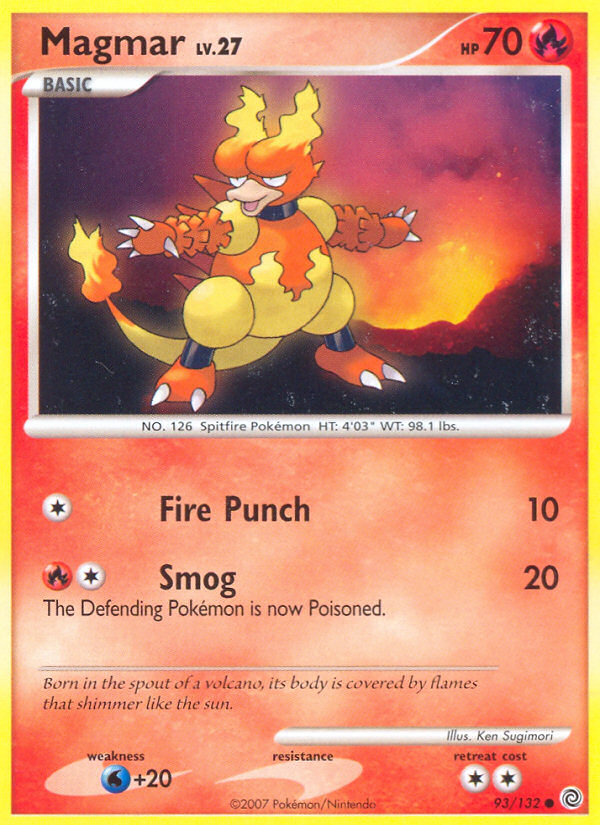 Magmar (93/132) [Diamond & Pearl: Secret Wonders] | Gamers Paradise