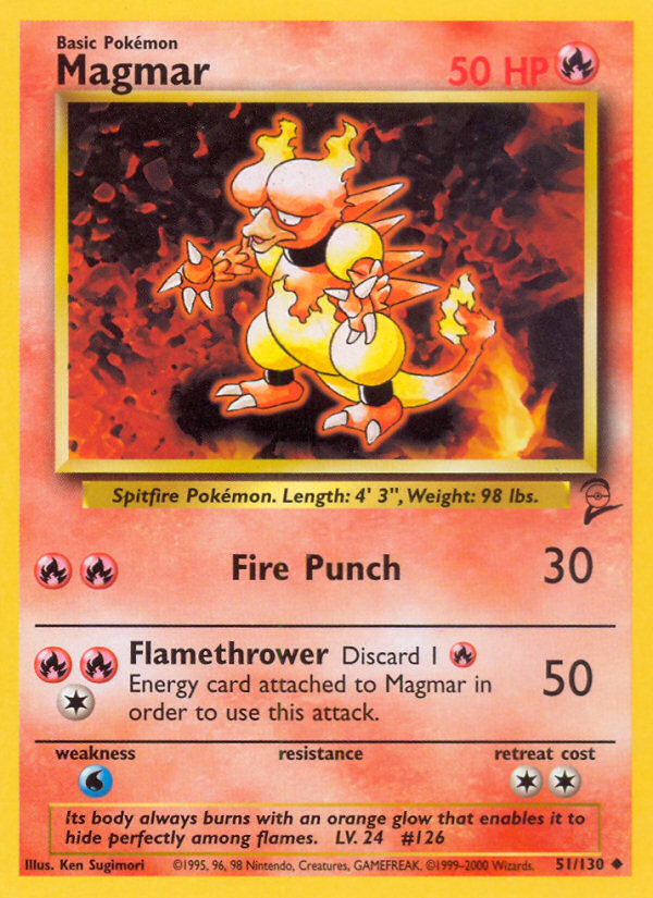 Magmar (51/130) [Base Set 2] | Gamers Paradise