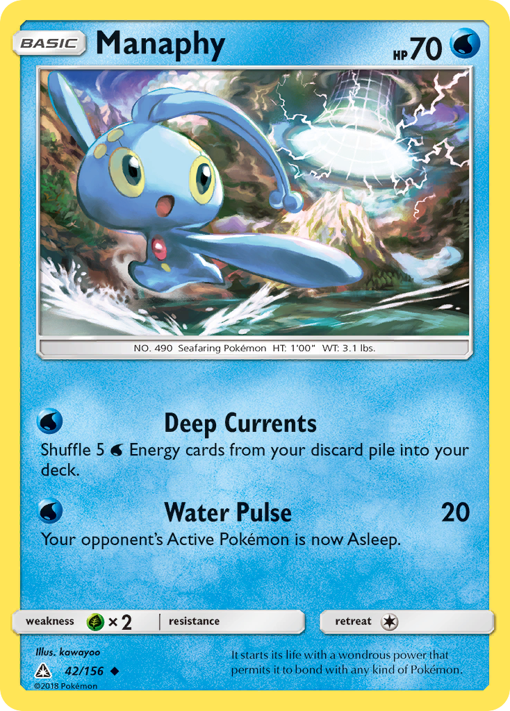 Manaphy (42/156) [Sun & Moon: Ultra Prism] | Gamers Paradise