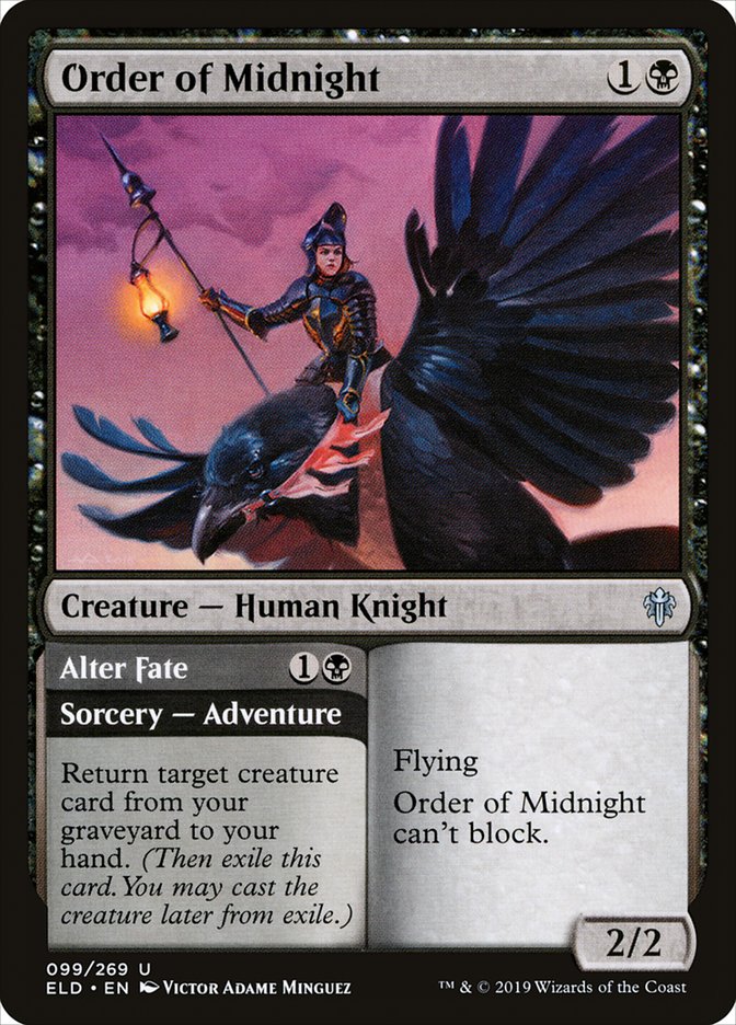 Order of Midnight // Alter Fate [Throne of Eldraine] | Gamers Paradise