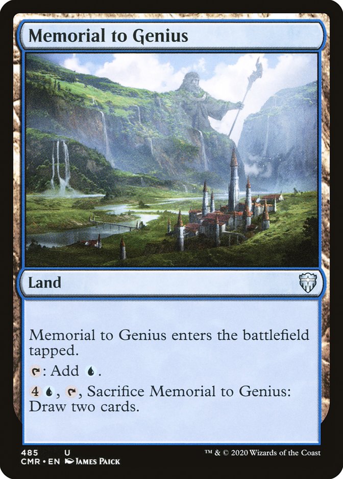 Memorial to Genius [Commander Legends] | Gamers Paradise