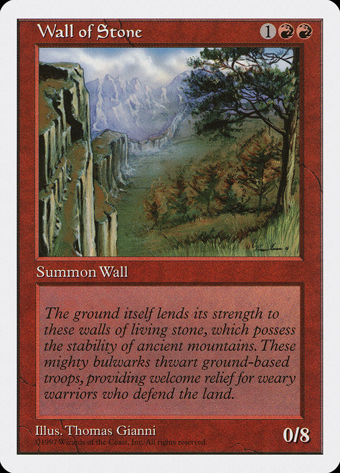 Wall of Stone [Fifth Edition] | Gamers Paradise