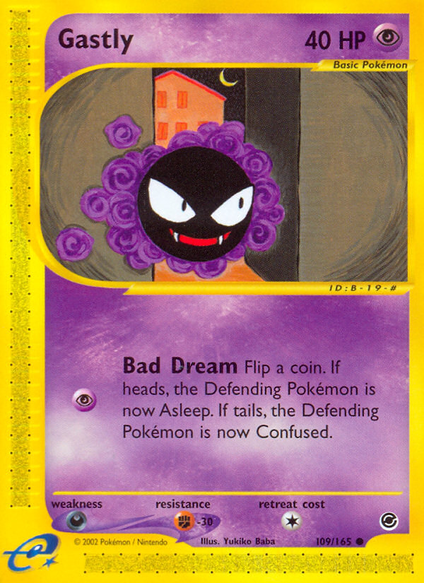 Gastly (109/165) [Expedition: Base Set] | Gamers Paradise