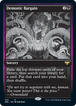 Demonic Bargain [Innistrad: Double Feature] | Gamers Paradise