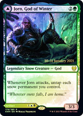 Jorn, God of Winter // Kaldring, the Rimestaff [Kaldheim Prerelease Promos] | Gamers Paradise