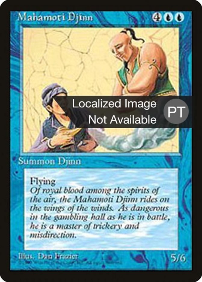 Mahamoti Djinn [Fourth Edition (Foreign Black Border)] | Gamers Paradise