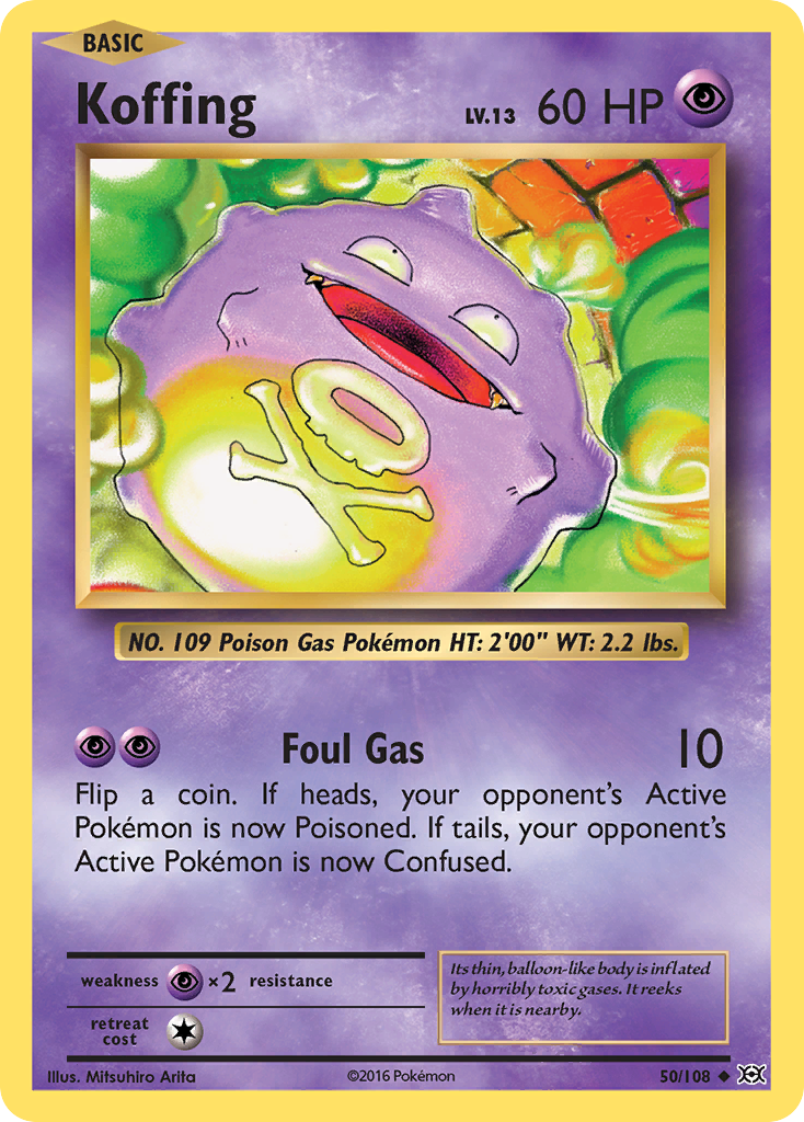 Koffing (50/108) [XY: Evolutions] | Gamers Paradise