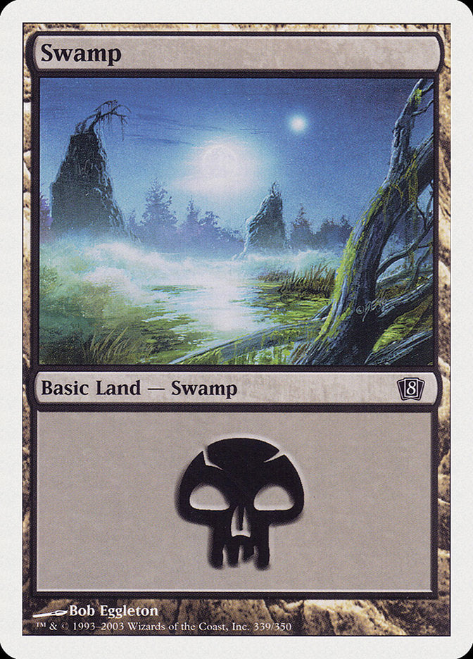 Swamp (339) [Eighth Edition] | Gamers Paradise