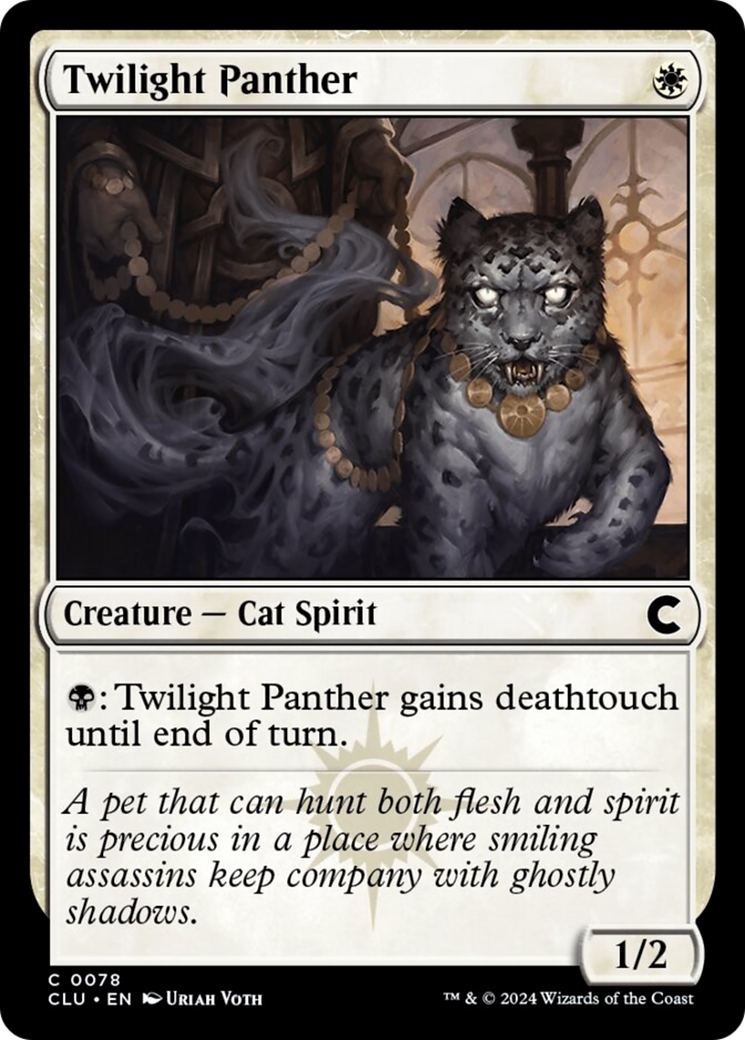 Twilight Panther [Ravnica: Clue Edition] | Gamers Paradise