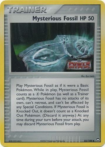 Mysterious Fossil (85/108) (Stamped) [EX: Power Keepers] | Gamers Paradise