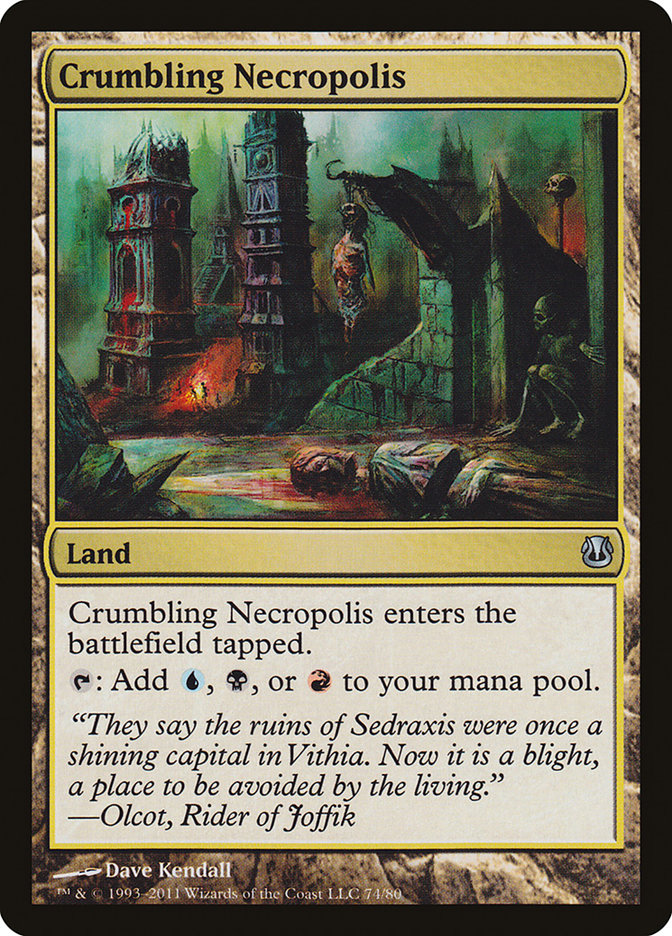 Crumbling Necropolis [Duel Decks: Ajani vs. Nicol Bolas] | Gamers Paradise