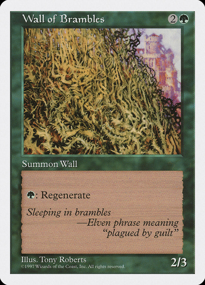 Wall of Brambles [Fifth Edition] | Gamers Paradise