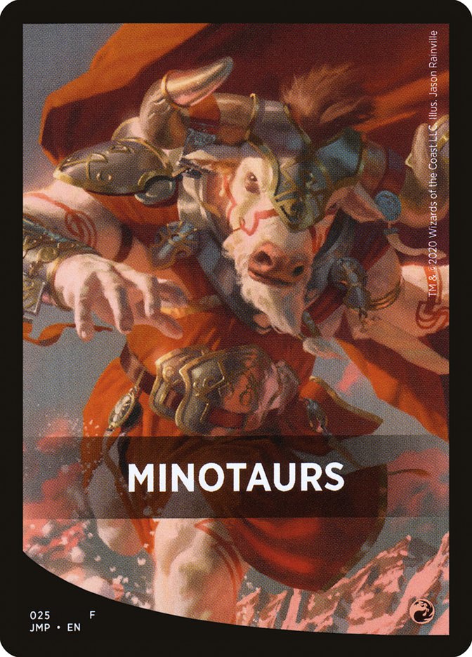 Minotaurs Theme Card [Jumpstart Front Cards] | Gamers Paradise