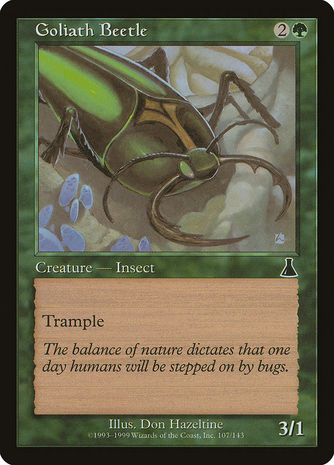 Goliath Beetle [Urza's Destiny] | Gamers Paradise