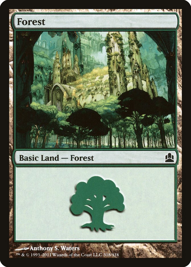 Forest (318) [Commander 2011] | Gamers Paradise