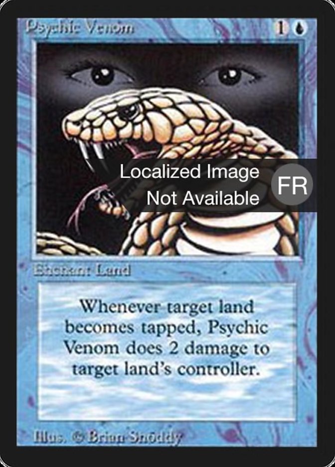 Psychic Venom [Foreign Black Border] | Gamers Paradise