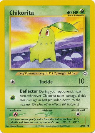 Chikorita (53/111) [Neo Genesis Unlimited] | Gamers Paradise