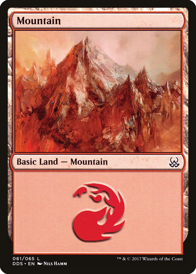 Mountain (61) [Duel Decks: Mind vs. Might] | Gamers Paradise