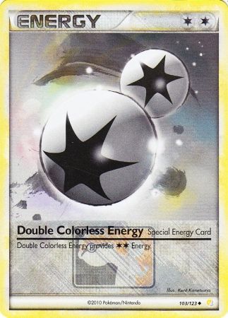 Double Colorless Energy (103/123) (League Promo) [HeartGold & SoulSilver: Base Set] | Gamers Paradise