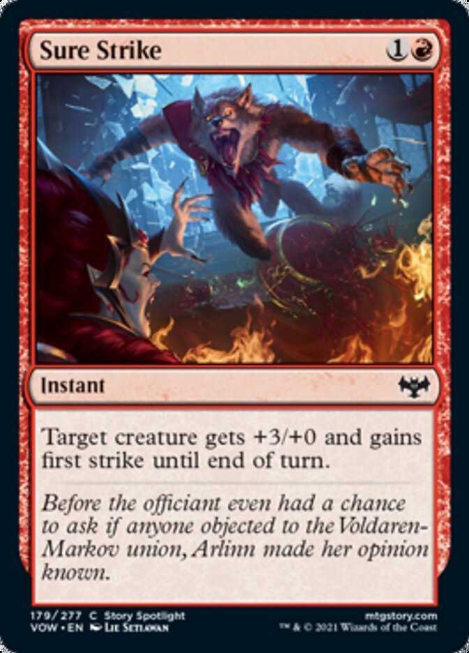 Sure Strike [Innistrad: Crimson Vow] | Gamers Paradise