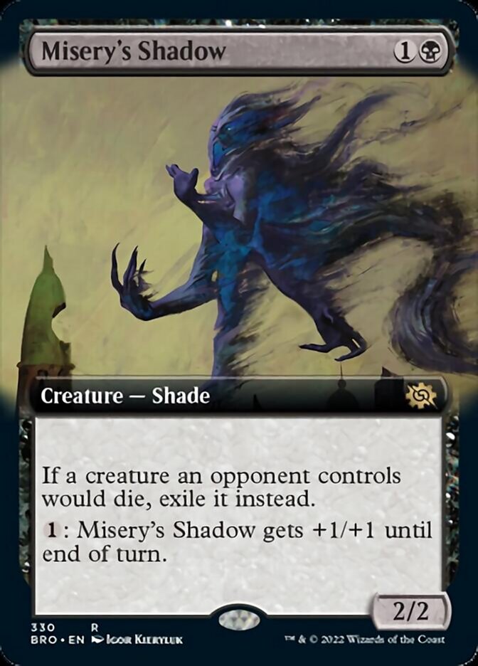 Misery's Shadow (Extended Art) [The Brothers' War] | Gamers Paradise