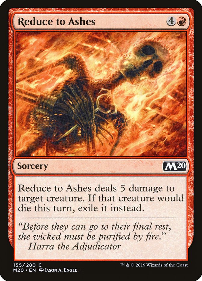 Reduce to Ashes [Core Set 2020] | Gamers Paradise