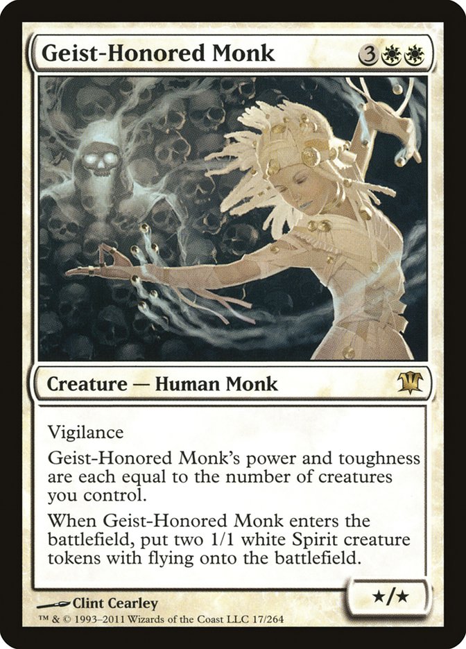 Geist-Honored Monk [Innistrad] | Gamers Paradise
