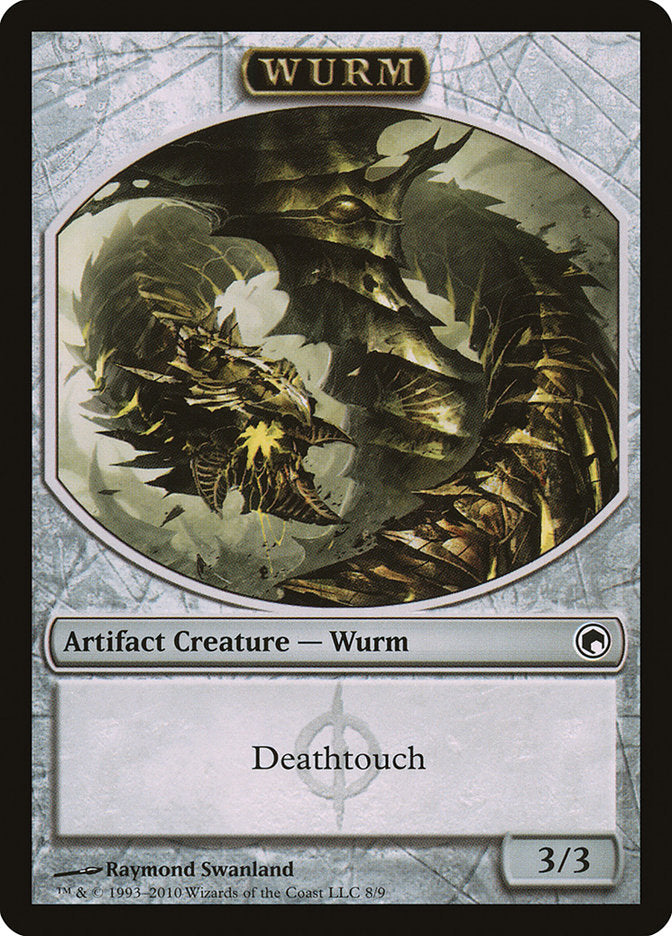 Wurm Token (8/9) [Scars of Mirrodin Tokens] | Gamers Paradise