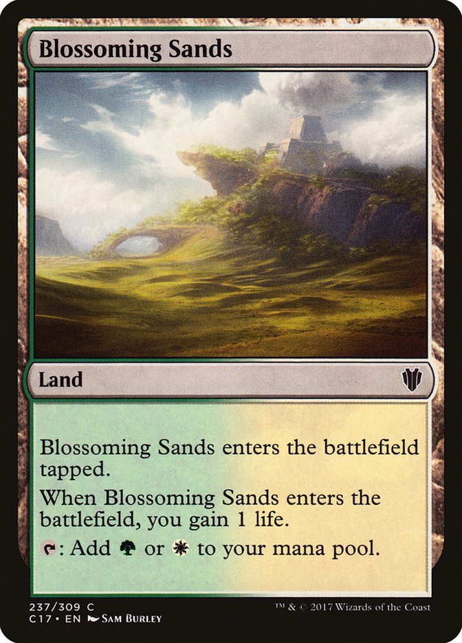 Blossoming Sands [Commander 2017] | Gamers Paradise