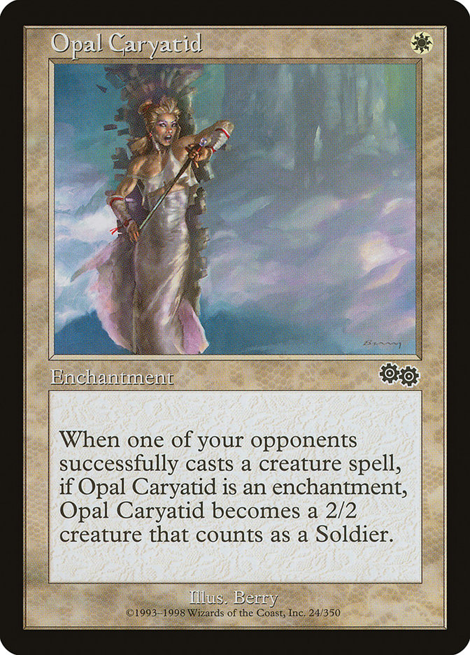 Opal Caryatid [Urza's Saga] | Gamers Paradise