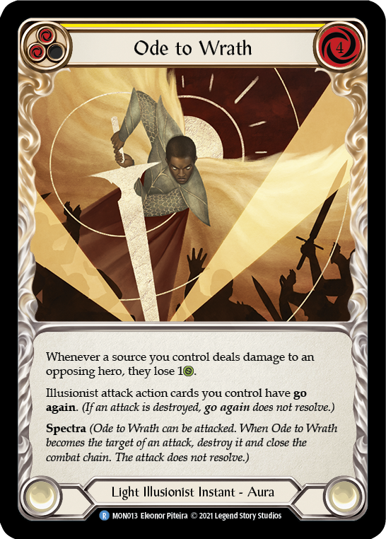 Ode to Wrath [MON013] 1st Edition Normal | Gamers Paradise