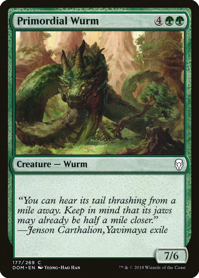 Primordial Wurm [Dominaria] | Gamers Paradise