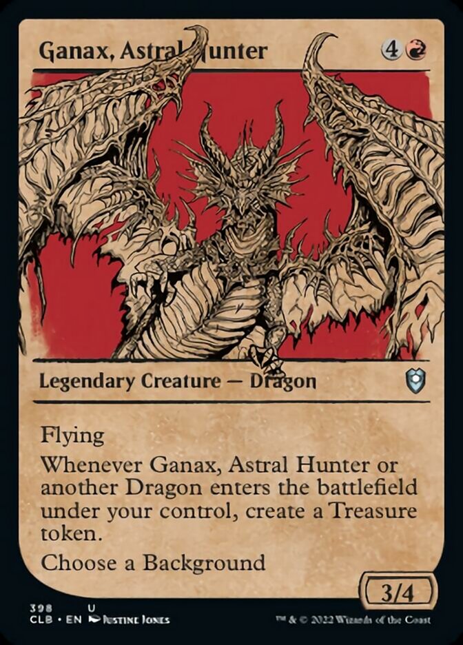 Ganax, Astral Hunter (Showcase) [Commander Legends: Battle for Baldur's Gate] | Gamers Paradise