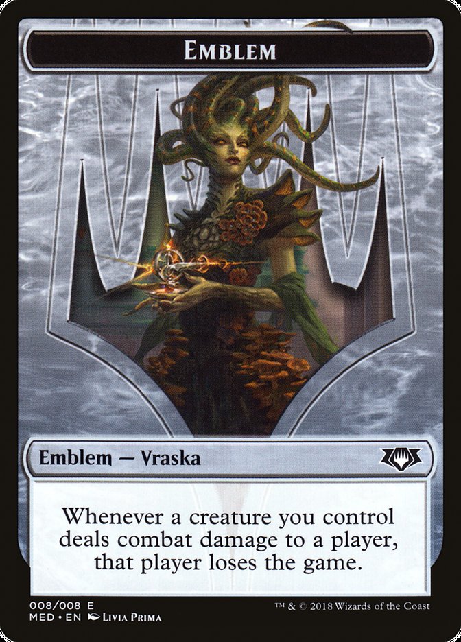 Vraska, Golgari Queen Emblem [Mythic Edition Tokens] | Gamers Paradise