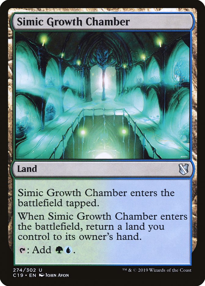 Simic Growth Chamber [Commander 2019] | Gamers Paradise