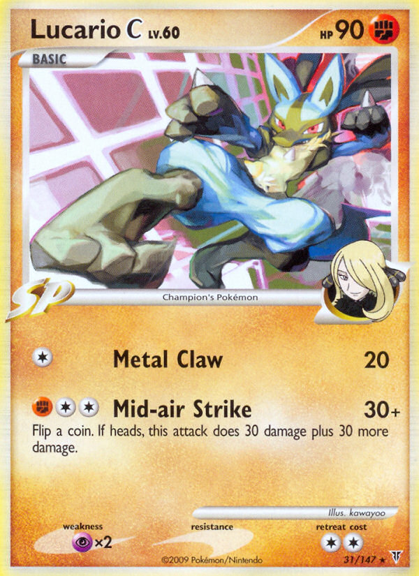 Lucario C (31/147) [Platinum: Supreme Victors] | Gamers Paradise