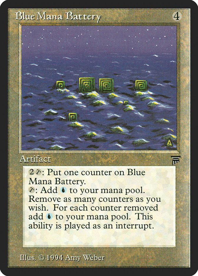 Blue Mana Battery [Legends] | Gamers Paradise