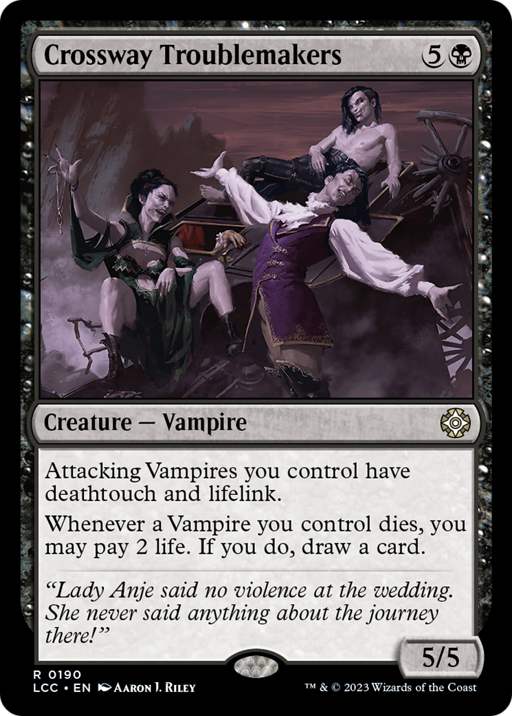 Crossway Troublemakers [The Lost Caverns of Ixalan Commander] | Gamers Paradise