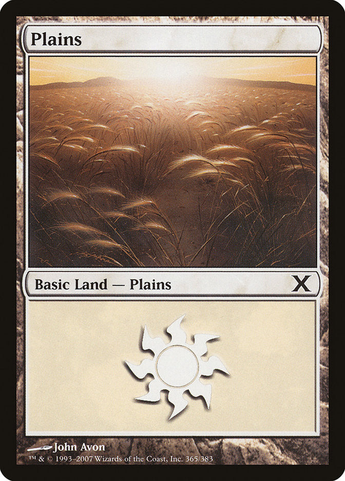 Plains (365) [Tenth Edition] | Gamers Paradise